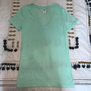 PINK green short sleeve